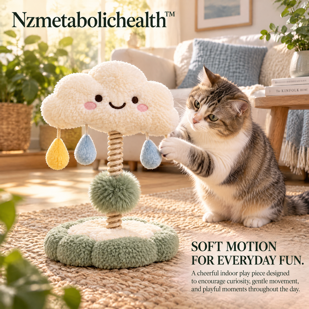 Nzmetabolichealth™ Happy Cloud Spring Play Toy