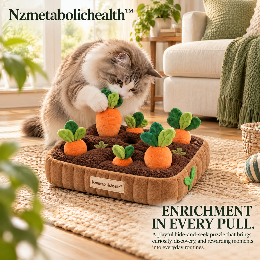 Nzmetabolichealth™ Harvest Hide & Seek Carrot Puzzle