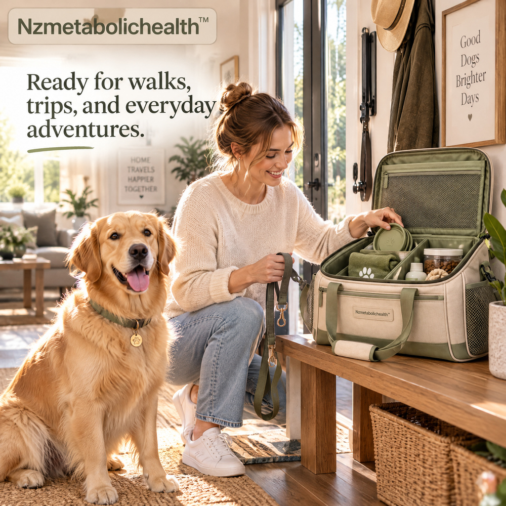 Nzmetabolichealth™ Pet Travel Organizer Bag