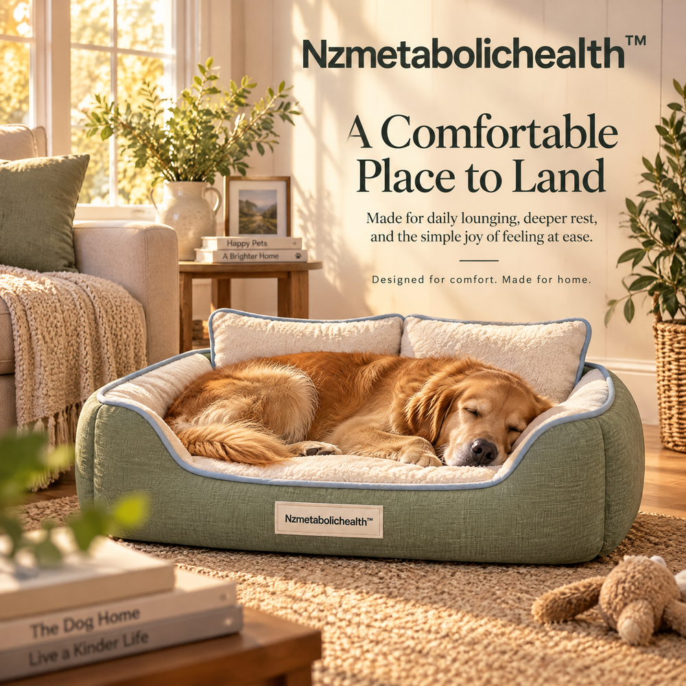 Nzmetabolichealth™ Sage Comfort Bolster Sofa Bed